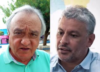 Ex deputado estadual WALGUIMAR COTRIM diz está impressionado com a quantidade de obras da gestão do prefeito de Guanambi NAL AZEVEDO; "É obra pra todo lado"