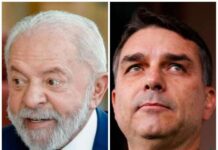 LULA tem 38% das intenções de voto e FLÁVIO BOLSONARO, 19%, na disputa à Presidência, diz pesquisa