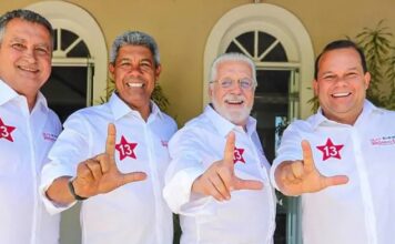 Senador JAQUES WAGNER anunciou nesta sexta-feira (20), CHAPA COMPLETA do governo para disputa das ELEIÇÕES 2026; o candidato a vice governador será novamente GERALDO JÚNIOR