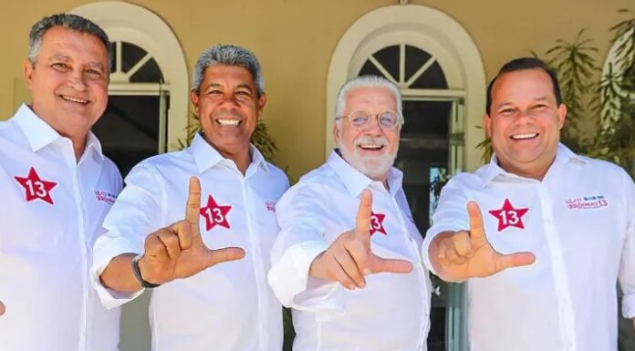 Senador JAQUES WAGNER anunciou nesta sexta-feira (20), CHAPA COMPLETA do governo para disputa das ELEIÇÕES 2026; o candidato a vice governador será novamente GERALDO JÚNIOR