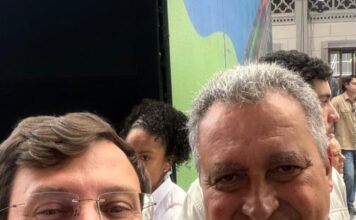 Pré-candidato a DEPUTADO FEDERAL MARCELO EMERENCIANO (Avante) participa em Salvador ao lado de RUI COSTA e JERÔNIMO RODRIGUES de momento importante de anúncio de obras com recursos do governo federal