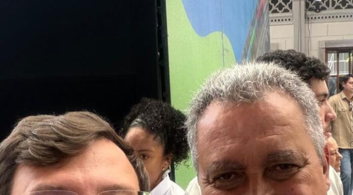 Pré-candidato a DEPUTADO FEDERAL MARCELO EMERENCIANO (Avante) participa em Salvador ao lado de RUI COSTA e JERÔNIMO RODRIGUES de momento importante de anúncio de obras com recursos do governo federal