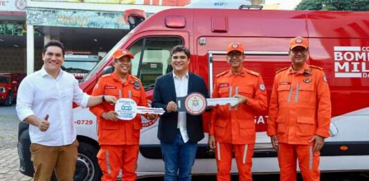 Emenda do deputado VÍTOR BONFIM garante unidade de resgate para Corpo de Bombeiros de BRUMADO