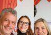 IVANA BASTOS, NAL AZEVEDO e MARIA SÍLVIA (LILÍA) aparecem com slogan de VÍTOR BONFIM em evento do governador JERÔNIMO em Guanambi
