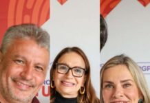 IVANA BASTOS, NAL AZEVEDO e MARIA SÍLVIA (LILÍA) aparecem com slogan de VÍTOR BONFIM em evento do governador JERÔNIMO em Guanambi