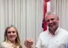 VÍDEO: Prefeito de Guanambi NAL AZEVEDO convida a deputada IVANA BASTOS para abertura do FORRÓ DO GURUTUBA, no São João de Guanambi, que será de 18 a 22 de Junho, na Praça do Feijão; "Estamos juntos", disse IVANA para NAL