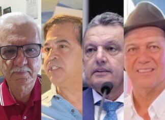 ELEIÇÕES 2026 definirão qual desses quatro políticos terá mais chances de ser o próximo prefeito de Guanambi; LUIZ CARLOS, HUGO COSTA, CHARLES FERNANDES E ROBERTO MAIA