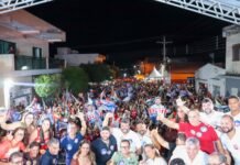 Ex-aliado de ACM NETO faz comício pra JERÔNIMO e relembra 2022: “não pude ajudar”