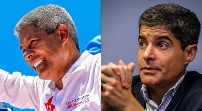Quaest na BA, votos válidos: JERÔNIMO RODRIGUES, 52%; ACM NETO, 48%